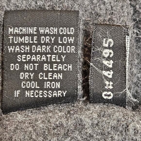 Tri-Mountain Everest‎ 682 Gray/Black Heavyweight Pullover Sweatshirt Size Small - Picture 6 of 6